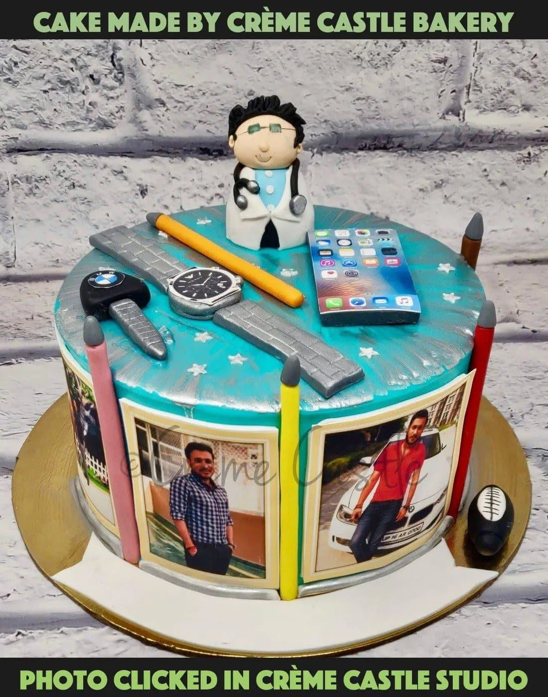 Doctor Theme Cake - Creme Castle