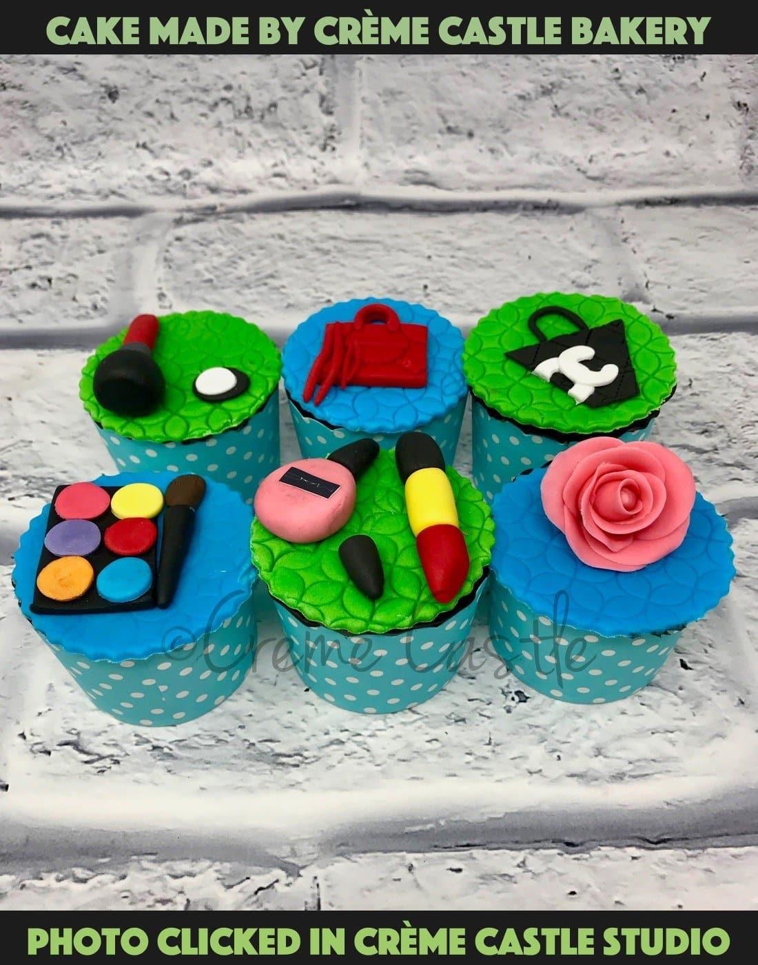 Fashion Cupcakes. Cake Designs for Girlfriend. Noida & Gurgaon