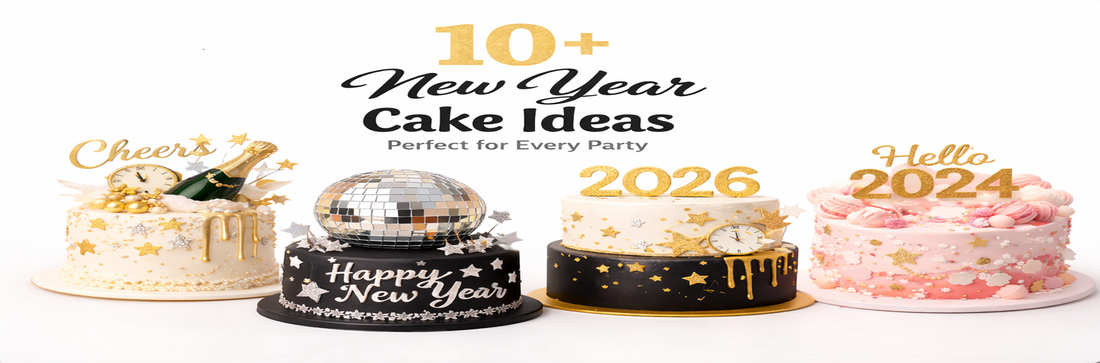10+ New Year Cake Ideas for Every Party | Creme Castle