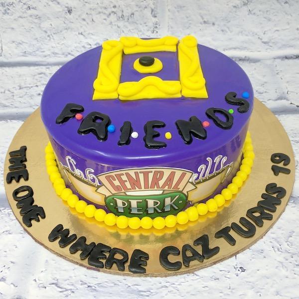 Friends TV Series Anniversary Theme Cake