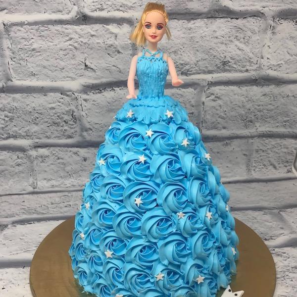 Buy/Send Barbie Cake Online for Girls | Order Barbie Doll Cake