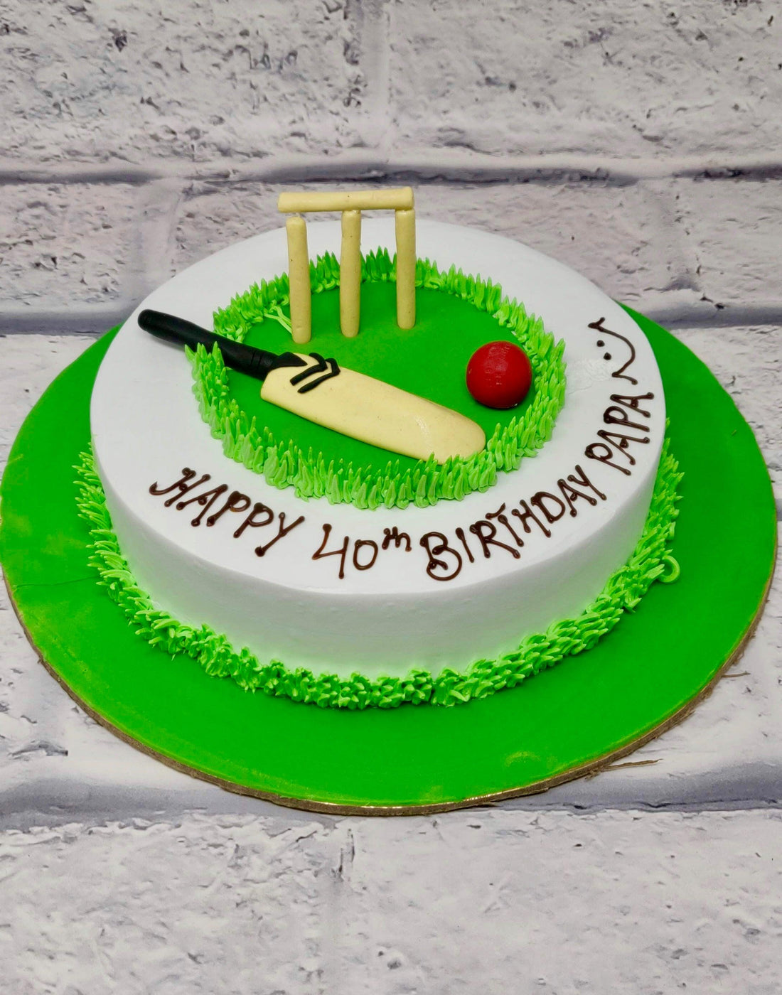 Cricket Theme Cakes - Creme Castle