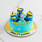 Minion Party Cake. Customized Cake Bakery Near Me. Noida & Gurgaon