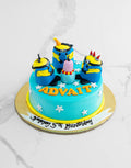 3 Minions Cake