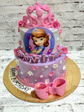 Sofia theme cake 2
