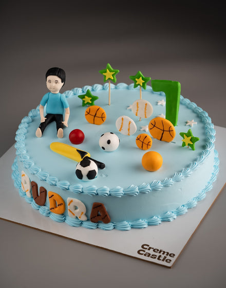 Sports Fan Cake