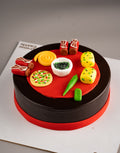 Gujju Theme Cake