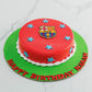 Barcelona Football Cake. Cake Designs For Boyfriend. Noida & Gurgaon