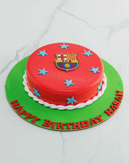 Football Fanatics Birthday Cake