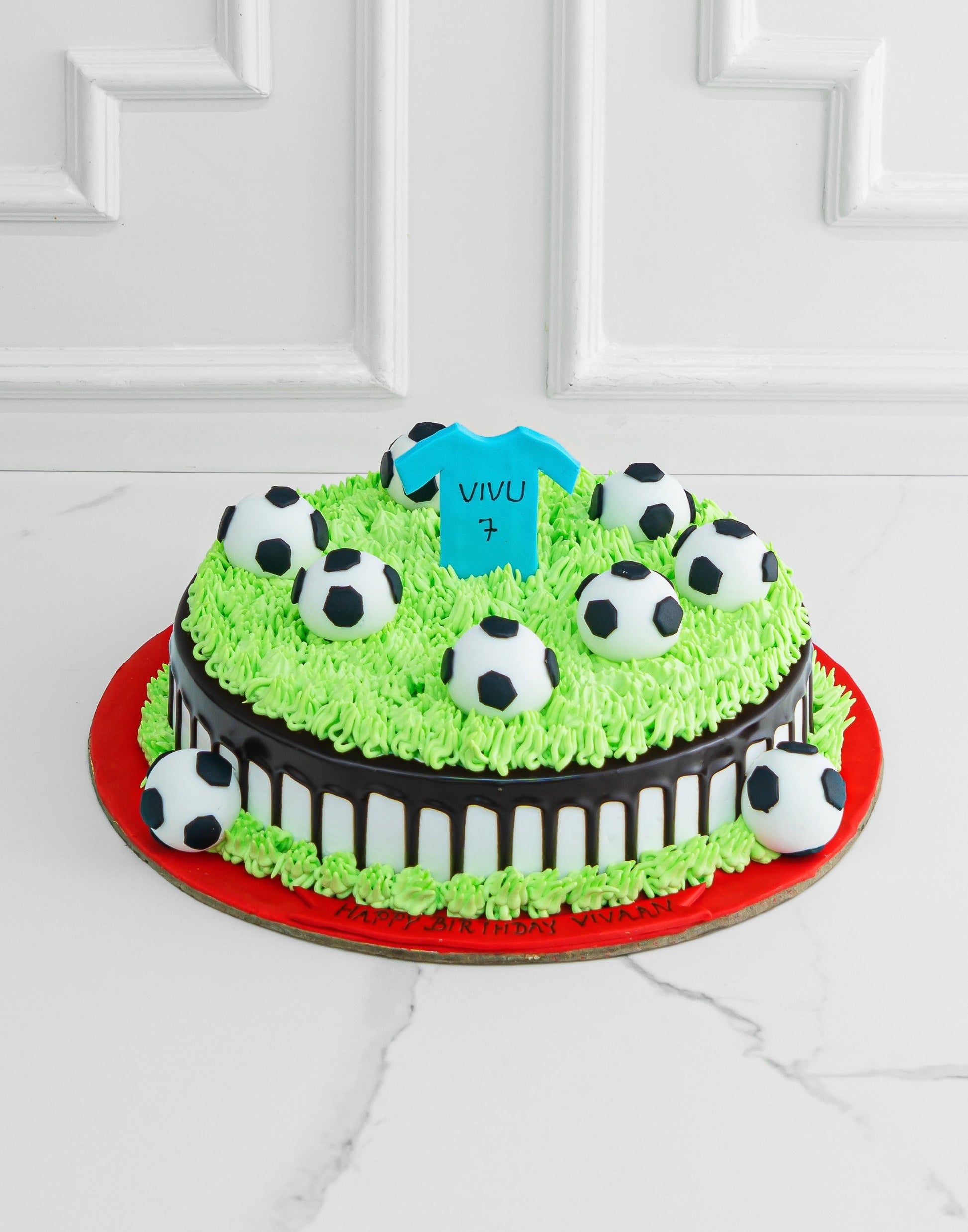 Football Cake - Creme Castle