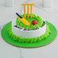 Cricket Fan Cake | Creme Castle