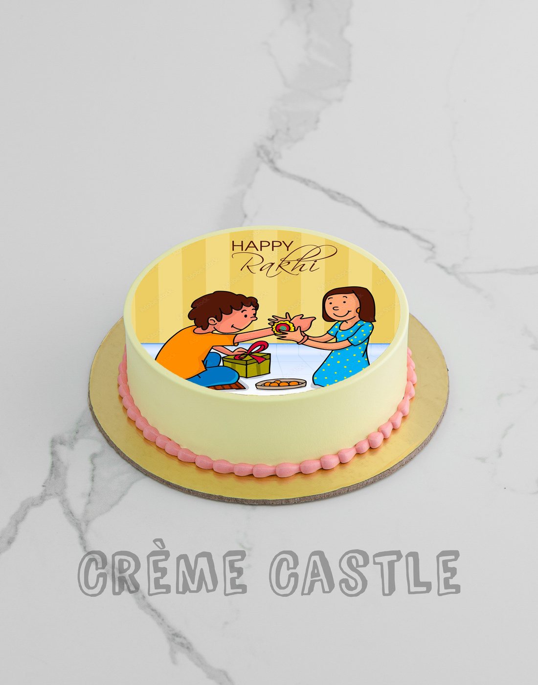 Cake For The Brother - Happy Birthday Brother | Birthday & Greeting Cards  by Davia
