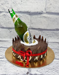 Beer Bottle Chocolate Cake