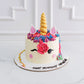 Unicorn Butter Cream Cake - Creme Castle