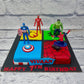 Avengers Toys Square Cake - Creme Castle