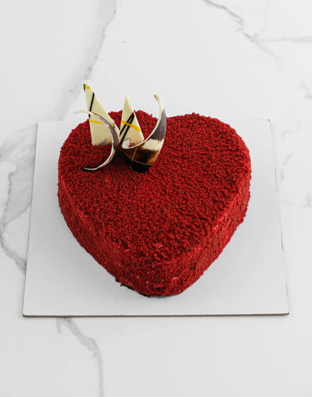 Red Velvet Anniversary Cake