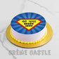 Pineapple Hero Fathers Day Cake Creme Castle