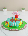 Peppa Pig Scenery Cake