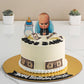 Boss Baby and Dollar Cake. Cake Design for Boys. Delivery in Greater Noida and Gurgaon