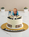 Boss Baby and Dollar Cake