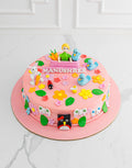 Birds Owl Rabbit Cake
