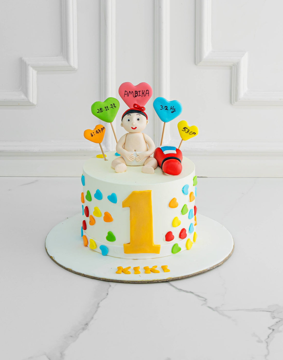 Welcome baby Surprise Cake. Cake for Baby. Delivery in Gurgaon and Noida