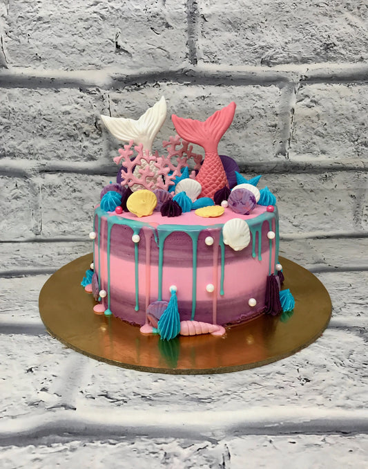 Mermaid Fish Cake. Underwater Cake. Noida & Gurgaon