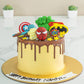 Superhero Drip Cake - Creme Castle