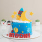 Space Rocket Cake - Creme Castle