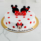 Cake Designs for Baby Girl. Minnie Mouse Bow Cake. Noida & Gurgaon