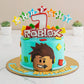 Roblox Face Cake. Kids Cake Designs . Noida & Gurgaon