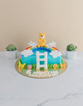 Teddy Half Design Cake