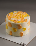 Yellow Hand Painted Design Cake