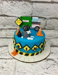 Construction Design Cake