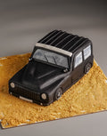 Thar Jeep Shape Design Cake