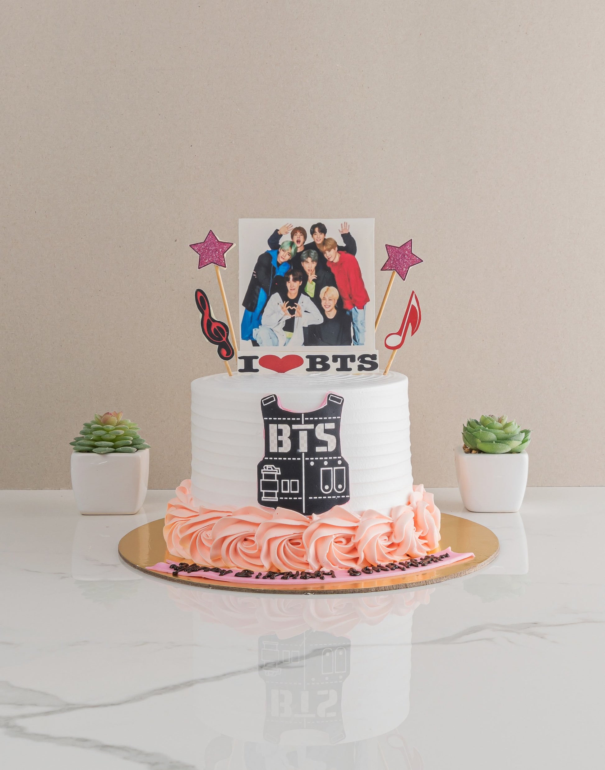 BTS Fan Cake . Cake Designs for Girls. Noida & Gurgaon