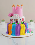 Princess Dresses Design Cake