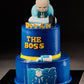 Boss Baby Blue Design Cake - Creme Castle