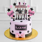 Blackpink Theme Cake in Pink by Creme Castle