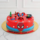 Spiderman Chilling Design Cake