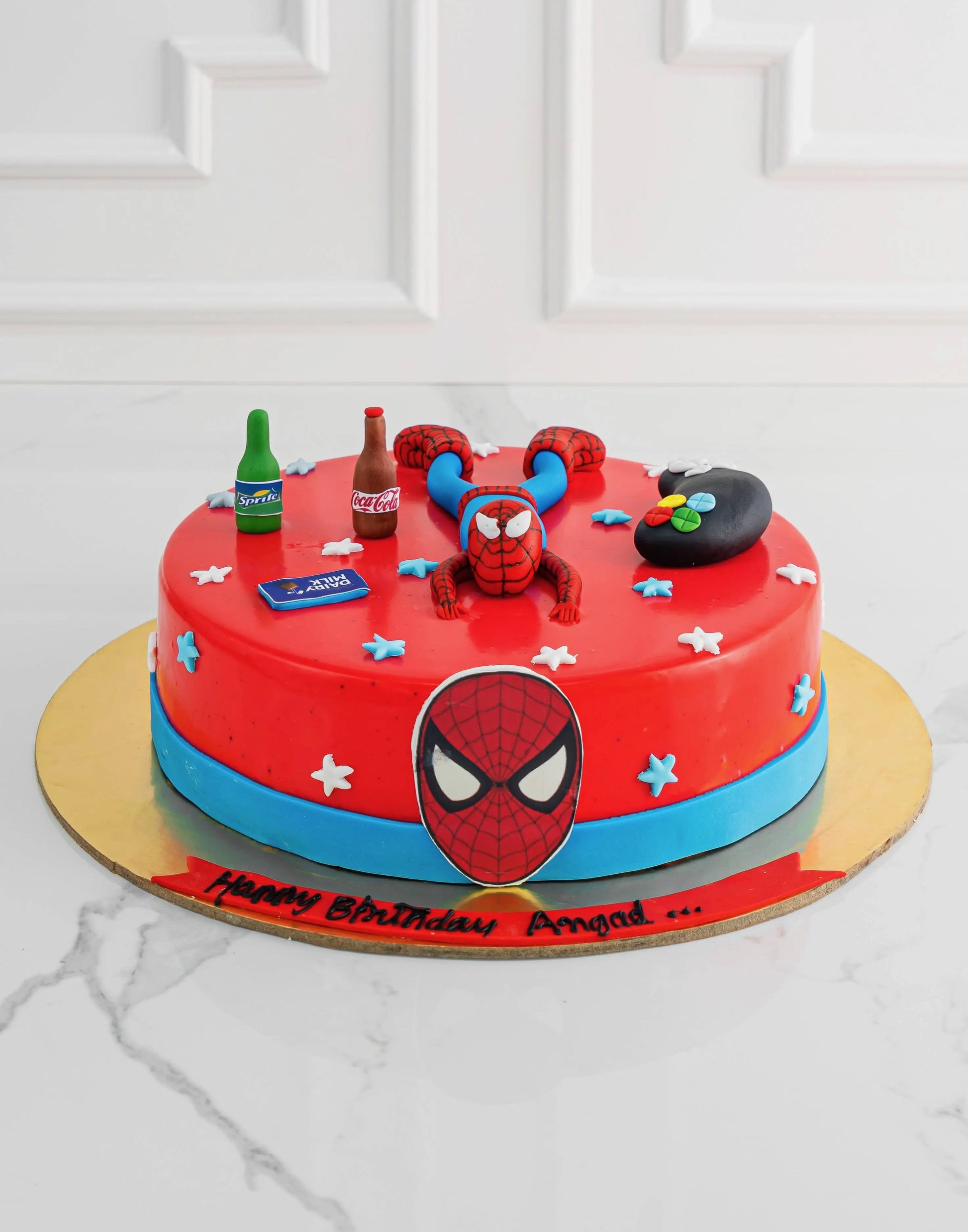 Spiderman Chilling Design Cake