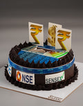 The stock market Cake