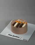 Lit up Candles Cake