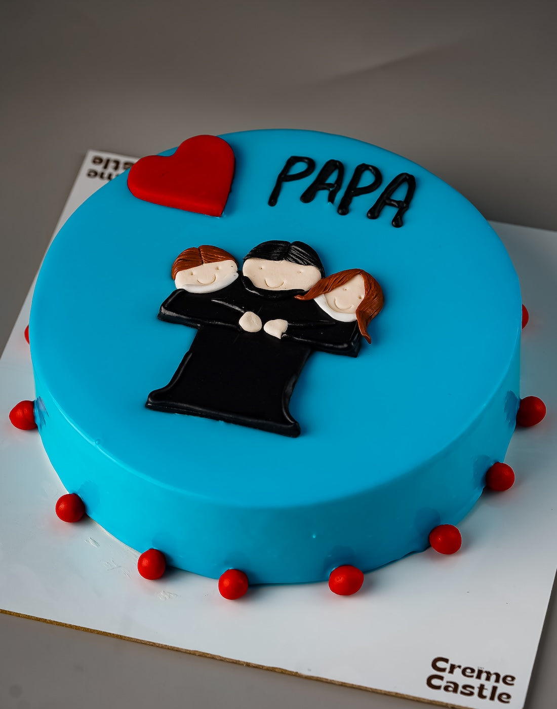 Papa - The best Cake - Creme Castle