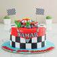 Lightning Mcqueen Cake - Creme Castle