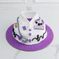 Doctor Theme Cake in Purple by Creme Castle