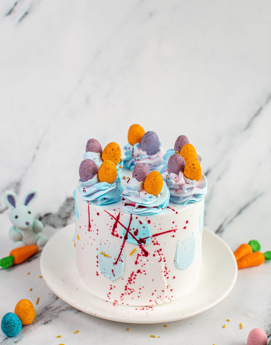 Pastel Easter Cake - Creme Castle