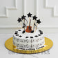 Stars and Guitar Cake Creme Castle