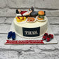 Husband Cake Design for Foodie by Creme Castle