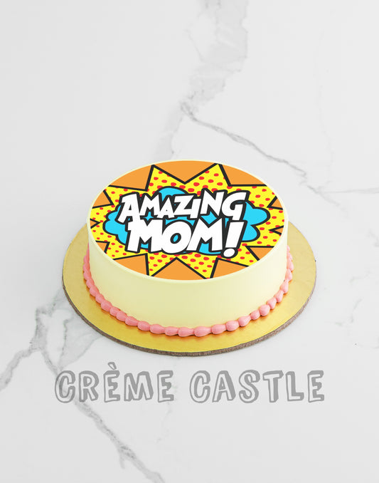 Amazing Mom Cake Creme Castle